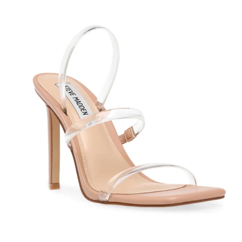 Steve Madden Gracey Clear Heel